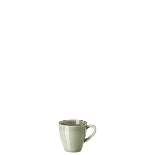 Rosenthal Obertasseertasse hoch 0,10 Liter Profi Casual Moss aus Porzellan