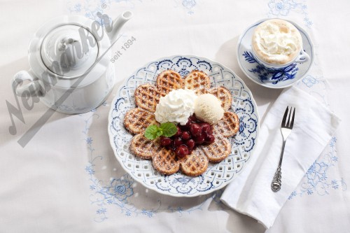 Neumärker's Gourmet Waffeln Profi-Backmischung für Waffeln, Dose à 500 g