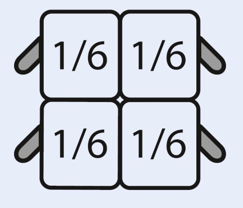 SARO E7/CPCEXA Nudelkorb-Set: 4 x 1/6 GN Made in Europe - Gewicht: 3 kg