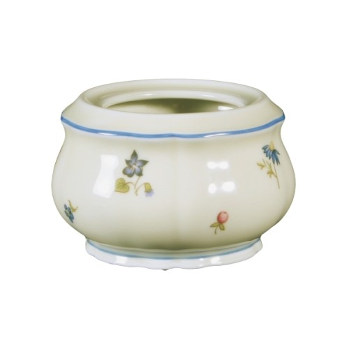 Seltmann Unterteil zur Zuckerdose 2 Personen, Form: Marieluise, Glasur: elfenbein, Dekor: 30308 Streublume