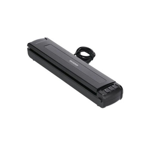 Severin Kompakt-Vakuumiergerät, ca. 100 W, vollautomatisches Vakuumieren und Verschließen, 5 Vakuumbeutel