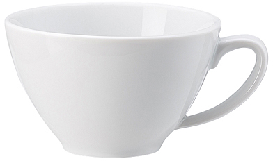 Mesh Weiss von Rosenthal, Espresso-Tasse / obere von Rosenthal, 0,09l, aus Porzellan
