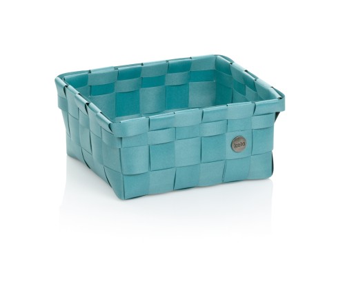 Kela Korb Neo aus Polypropylen (PP), petrol, ca. 190mm x 230mm x 100mm (L x B x H)