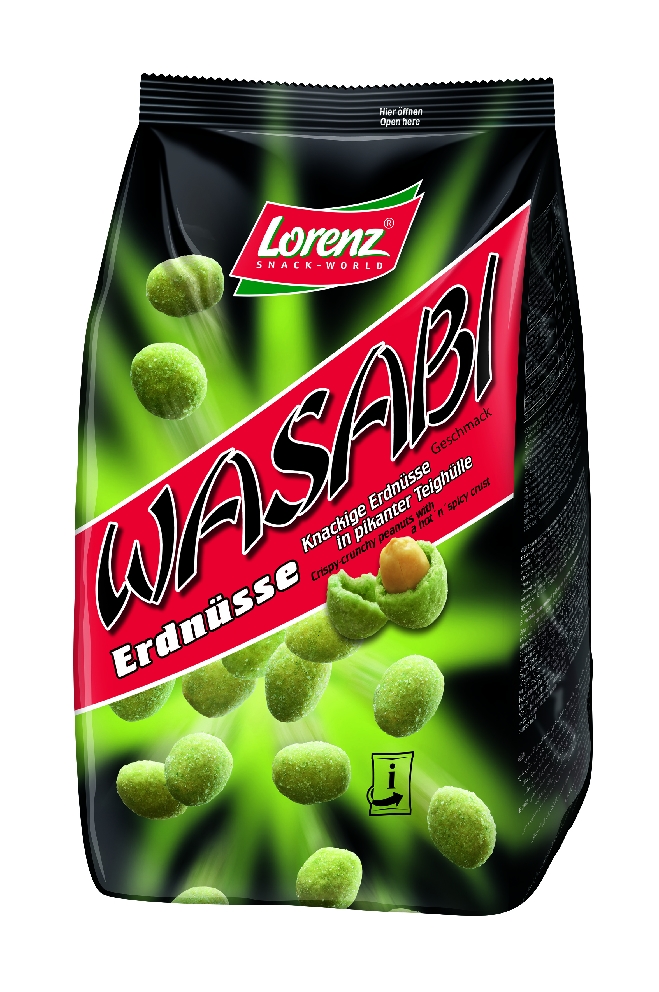 Lorenz Wasabi Erdnüsse 800g