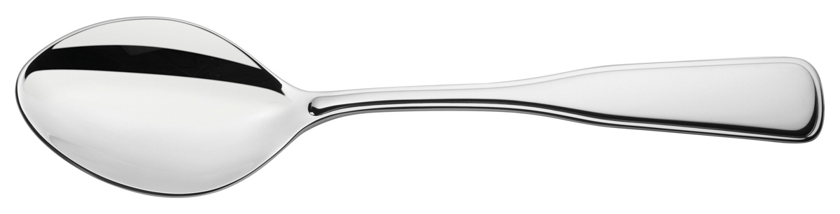 Sahne & Suppenlöffel, Silber, poliert, 19 cm, Serie: Mayfield. Marke: ZWILLING