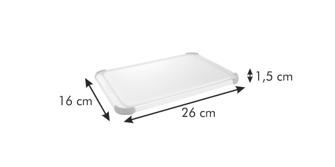 Schneidbrett PRECIOSO 26x16 cm