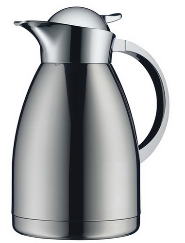 Alfi Isolierkanne ALBERGO TT, Inhalt: 1,5 Liter, Höhe: 250 mm, Mantel und Griff: Edelstahl poliert, doppelwandiger Edelstahl-Isoliereinsatz,