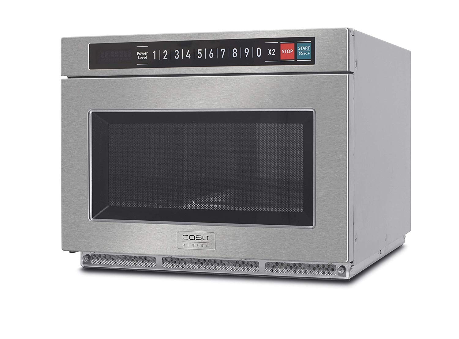 CASO CMP1800 Gewerbemikrowelle Edelstahl 595 x 465 x 370 mm