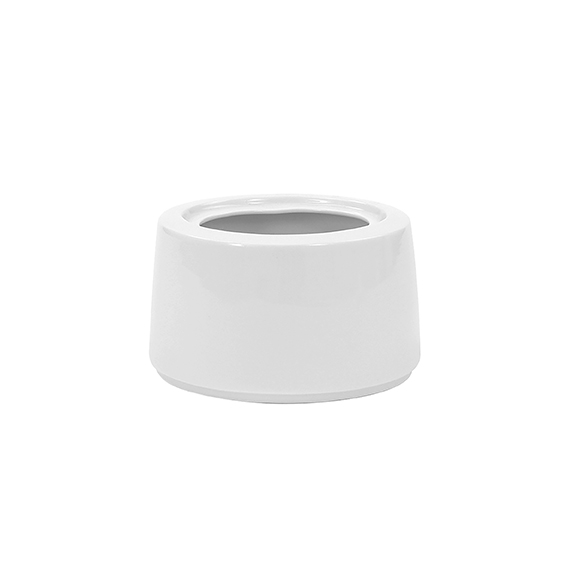 Zuckerdose Unterteil 0,25 l - Form: Primavera -, weiss - aus Porzellan. Hersteller: Eschenbach., "Made in Germany".