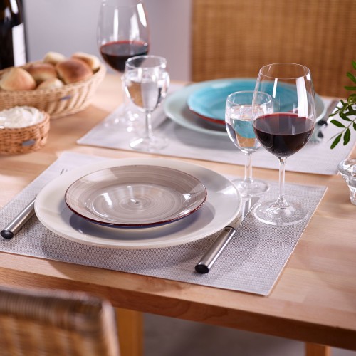 Westmark Tischset »Uni«, 42 x 32 cm, beige/weiss meliert