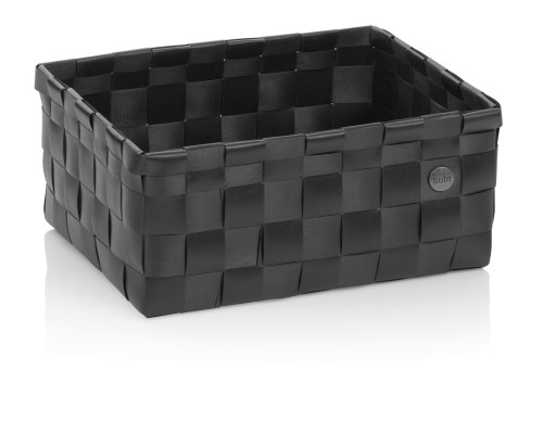 Kela Korb Neo aus Polypropylen (PP), schwarz, ca. 240mm x 310mm x 140mm (L x B x H)