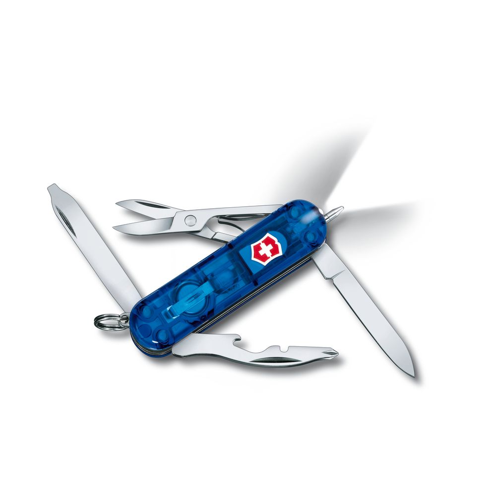 Victorinox Kl.Taschenwerkzeug, Saphir transparent, LED weiss