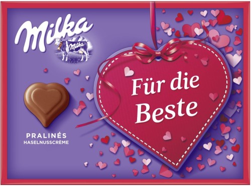 I Love...Milka Haselnusscreme Pralines 110G