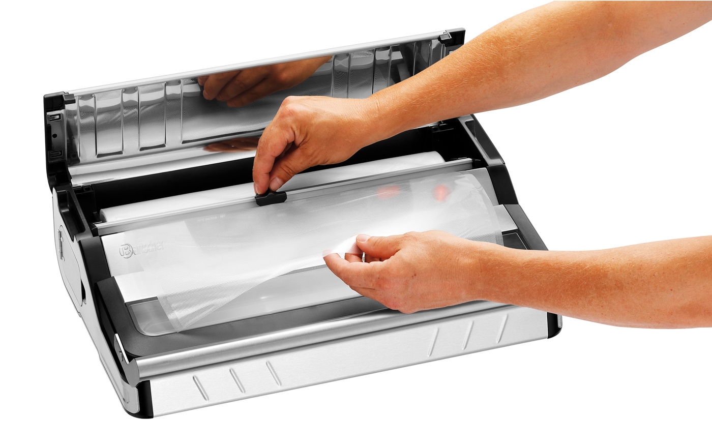 Bartscher Vakuumiergerät 420/20L |Vakuumkontrolle: Elektronisch | Maße: 50 x 39,5 x14,0 cm. Gewicht: 6,6 kg