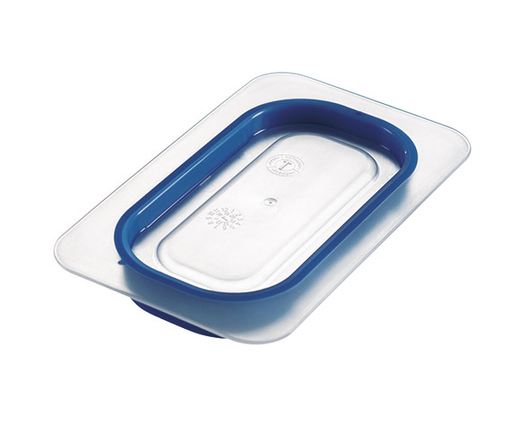 ARAVEN luftdichter GN 1/9 Deckel mit Gummidichtung, durchsichtig