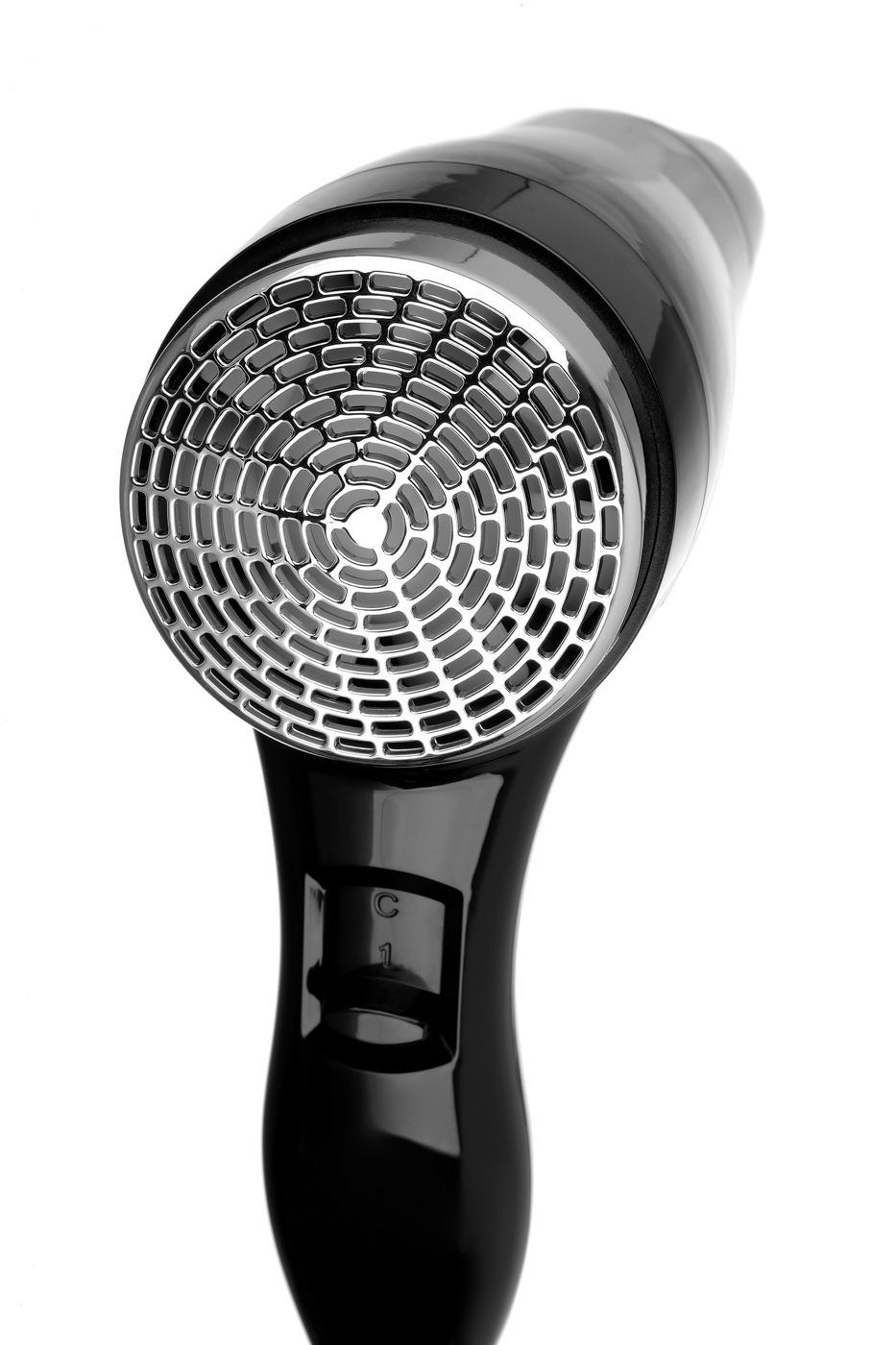 Bartscher Hotelhaartrockner 1600S | Farbe:Schwarz / silber | Maße: 24,5 x 18,5 x 11,0 cm.Gewicht: 0,8 kg