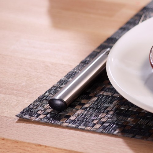 Westmark Tischset »Elegance«, 42 x 32 cm, dunkel oliv/schwarz