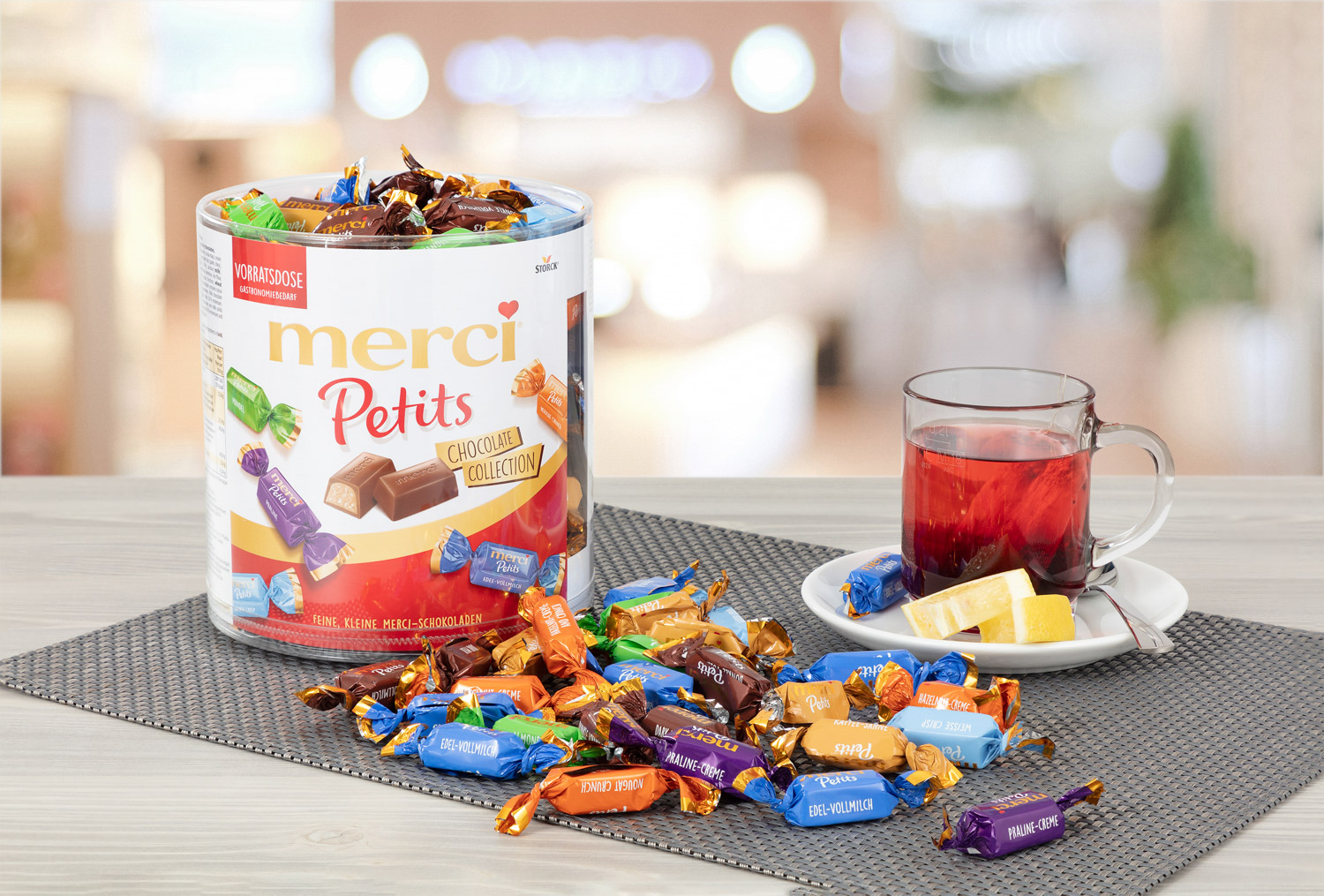 Merci Petits Chocolate C+C Collection 1KG kleine merci-Schokoladen.