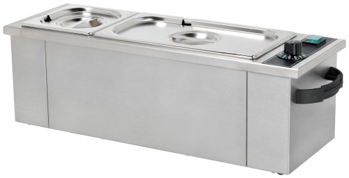 Neumärker Bain-Marie Soßenbar 3, 3x 1/6 GN x 150 mm