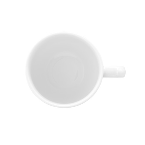 Seltmann Obere zur Kaffeetasse 0,22 l Tulpe, rund, Form: Community, weiss, hohe Kantenschlagfestigkeit, Made in Germany