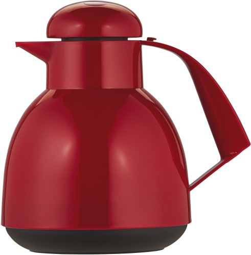 Helios Isolierkanne Day Push 1,0 l rot
