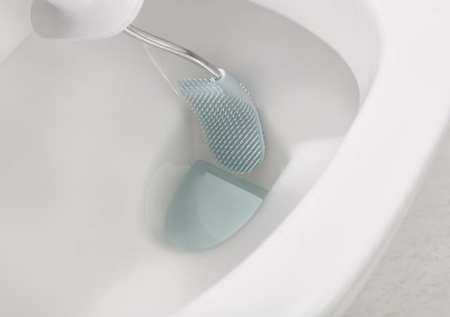 Joseph Joseph Flex Toilettenbürste mit Halter - Blau/Weiß