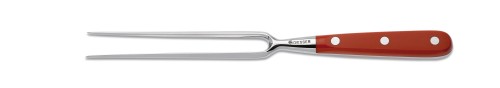 Krückengabel, gerade Zinken 18 cm, POM, rot Giesser - Made in Germany