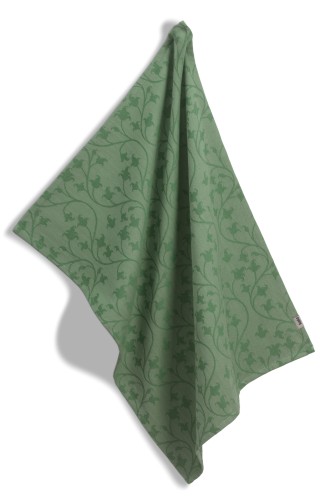 Geschirrtuch Cora 100%Baumwolle hellgrün/grün Muster 70,0x50,0 cm von Kela