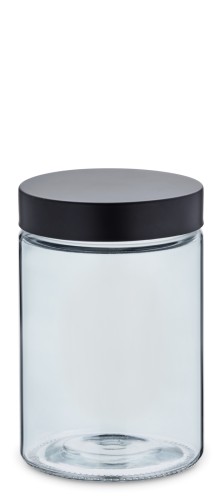 Vorratsdose Bera Glas hellgrau 17,0 cm 11,0 cm Ø 1,2l von Kela