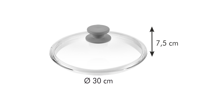 Backofenfester Deckel UNICOVER ø 30 cm