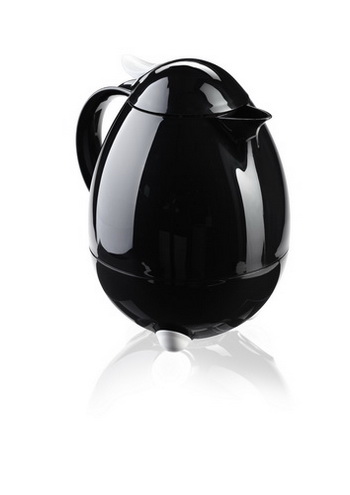 Leifheit Isolierk.Columbus 1,0 L, schwarz/weiß