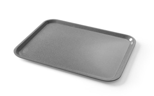 Serviertablett schwarz, 330x430 mm, aus Melamin