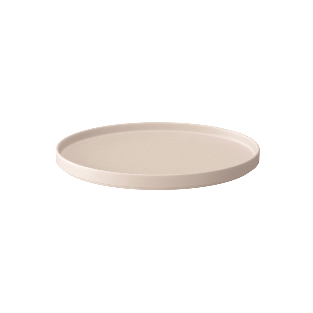 Villeroy und Boch Universalteller beige matt - Maße: 24 x 2 cm / Inh.: 240 L / Ser.: Iconic La Boule beige