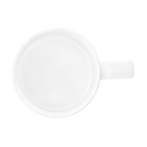 Seltmann Obere zur Kaffeetasse 0,18 l, rund, Form: Good Mood, weiss, hohe Kantenschlagfestigkeit, Made in Germany