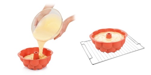 Hoher Gugelhupf DELÍCIA SiliconPRIME ø 24 cm, Himbeere