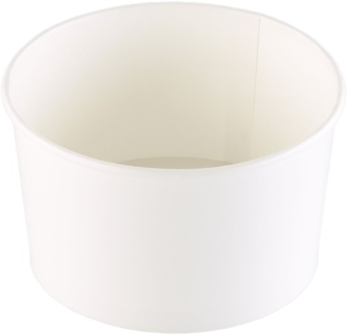 Duni Salatschale 625 ml Weiß ungeteilt, 585 Stk/Krt (13 x 45 Stk)