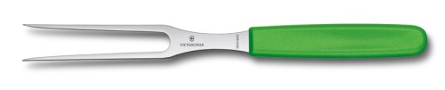 Victorinox Fleisch- und Bratengabel, grün, Blister, 15 cm