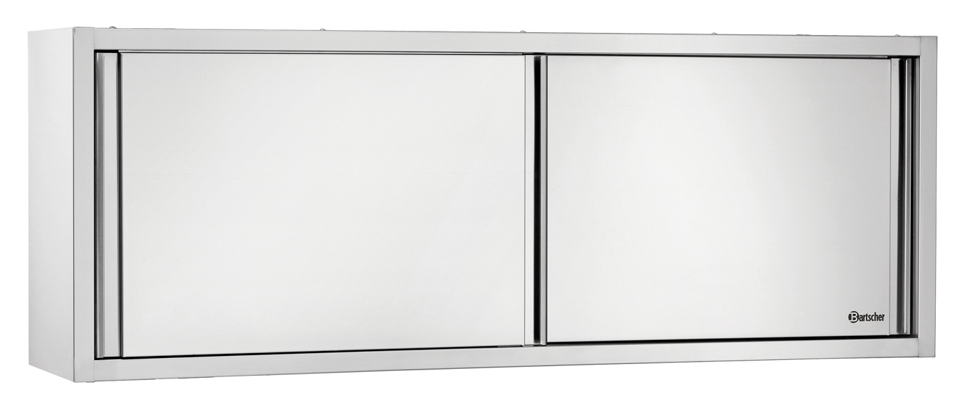Bartscher Hängeschrank ST 400, B1800 | TiefeInnen: 330 mm | Maße: 180 x 40 x 66,0 cm. Gewicht:38 kg