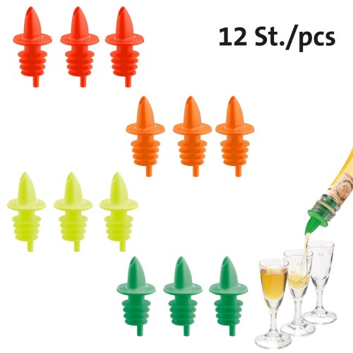 Westmark 12 Ausgießer »Jet-Pour«, farbig sortiert