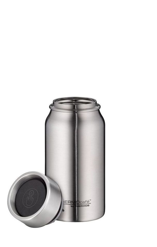 Thermos Isolier-Trinkbecher Edelstahl matt 0,35 Liter