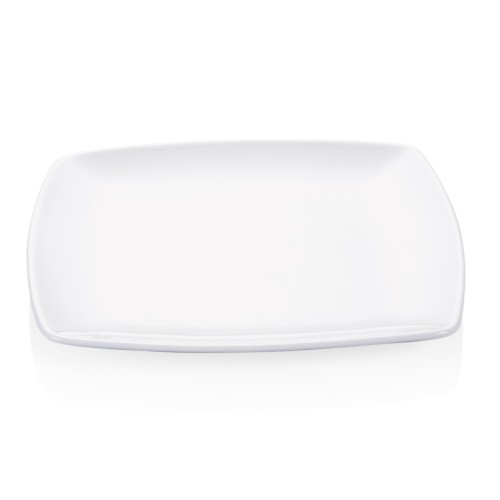 Teller, Flache Ausführung. Material: Porzellan. Maße: Länge: 240 mm, Breite: 240 mm