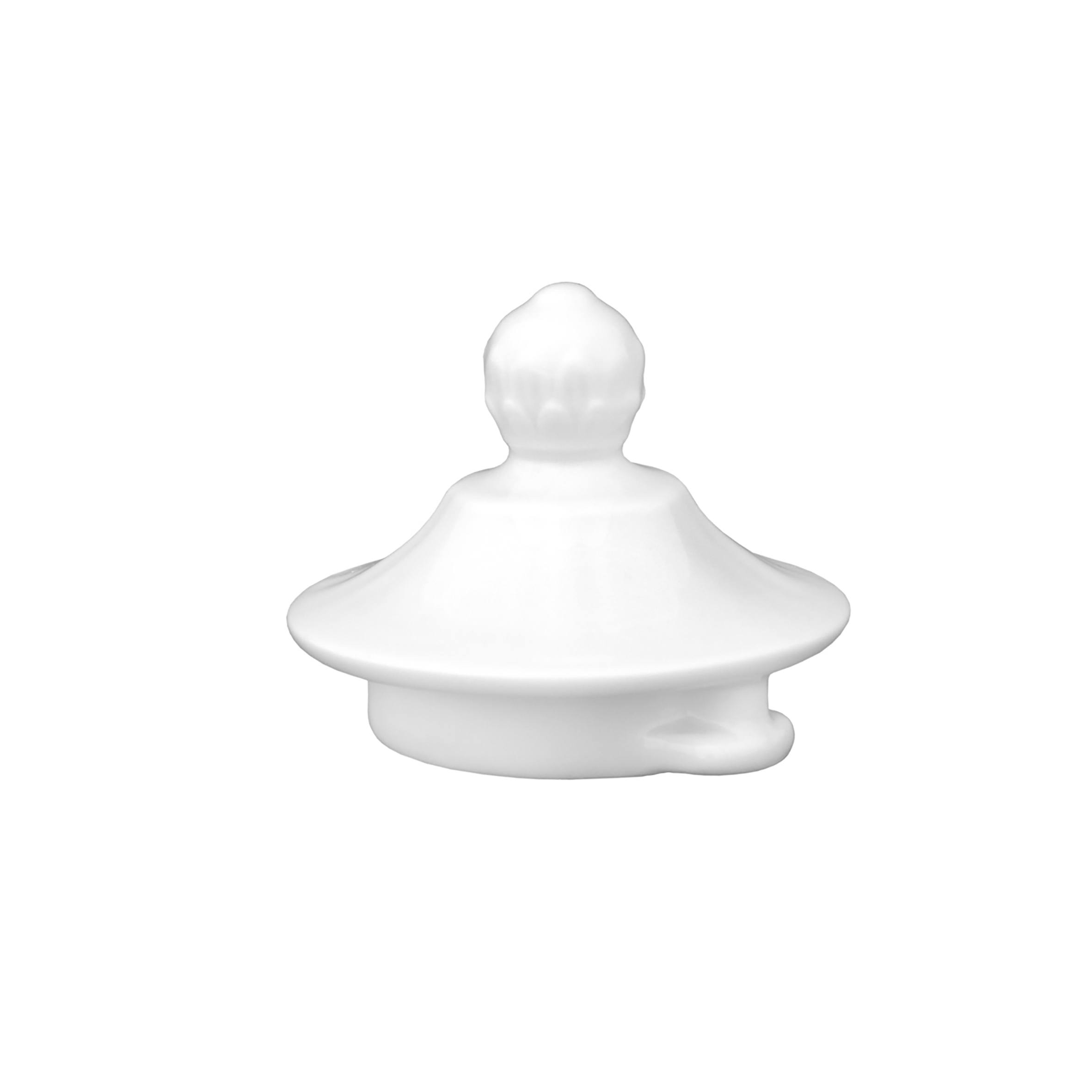 Deckel zu Kaffeekanne mit Inhalt 0,30 ltr - Form LA REINE - uni weiß - ohne Kanne