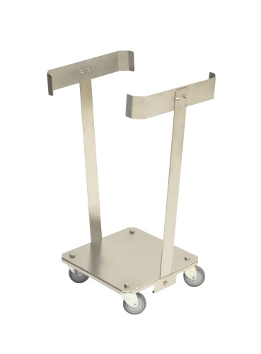 Müllsackständer, geeignet für 125 L Säcke. - Maße: 50,8 x 42,5 x 82,5 cm - Gewicht: 7,5 kg - Belastungsgewicht: 75 kg