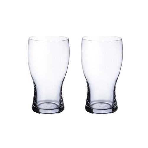 Villeroy & Boch Purismo Beer Pint Set 2-teilig, Inhalt: 0,62 l, Durchmesser: 9 cm