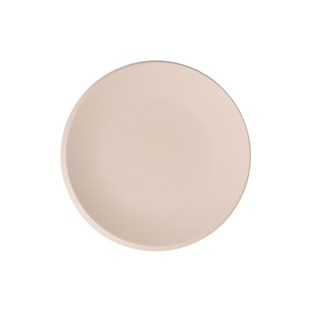 Villeroy und Boch Teller flach - Maße: 27 x 27 x 2,5 cm / Inh.: 270 L / Ser.: NewMoon Beige