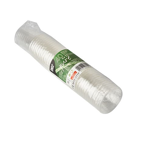 40 Gläser für Schnaps, PLA "pure" 4 cl Ø 4,8 cm · 5 cm glasklar von PAPSTAR