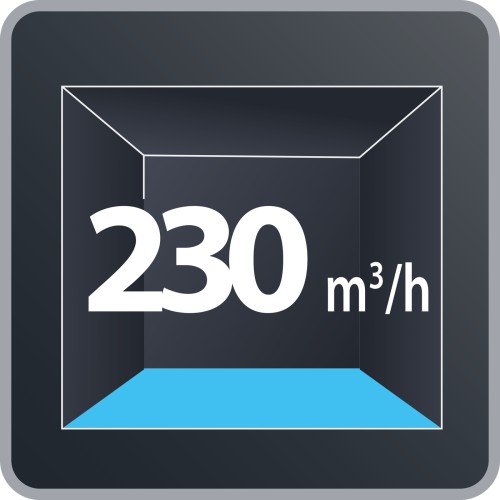 Der Luftreiniger Rowenta Pure Air Essential für Zuhause, hocheffizient, schnelle Luftreinigung, Vorfilter, Aktivkohlefilter, Partikelfilter, 3