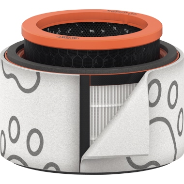 Leitz Luftfilter 3-in-1 HEPA Aktivkohlefilter 16,95 x 8,32 cm (Ø x H) TruSens Z-1000