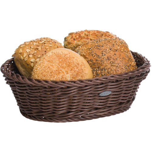 Westmark Schale oval, 25,5 x 19 x 8 cm, braun