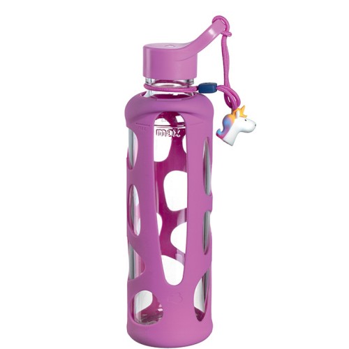Trinkflasche 0,5l rosa Einhorn - Leonardo